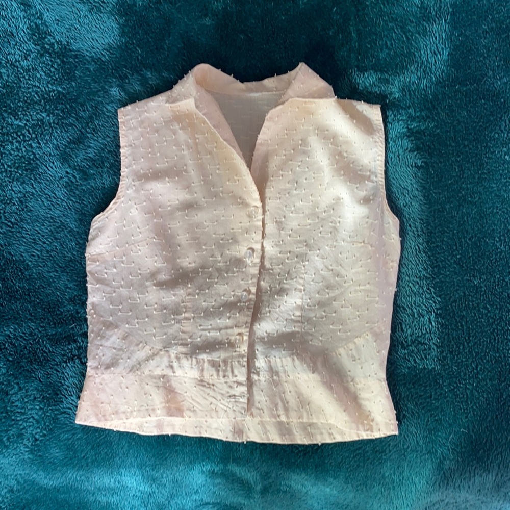 Vintage Cream Blouse